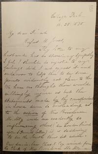 Letter from Hannah E. Beau to Rufus Jones 1898 December 28