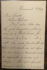 Letter from John B. Garrett to Rufus Jones 1897 February 7