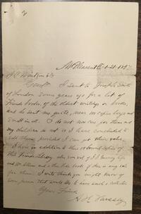 Letter from A. H. Hussey to Rufus Jones 1897 January 21