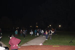 Second sit-in participants on Founders Green 4