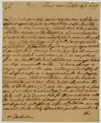 Pemberton's Letter from General Stanwix, August 8, 1757