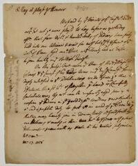 Address of the Assembly on Indian Affairs to the Governor of Pennsylvania, March 17, 1758