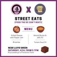 Street Eats Menu flyer