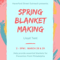 Spring Blanket Making flyer