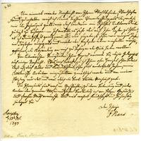 Letter from Immanuel Kant to Kieseweffer[?]