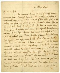 Letter from John Keats to Fanny Brawne, October 13, 1819