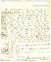 Letter from Martin Ehlers to[ ?] Nicolai, 1776