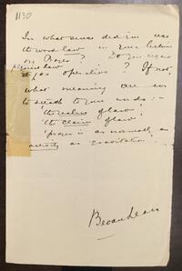 Note from Beaulieu 1905