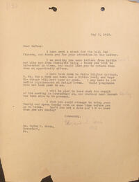 Letter from Edward L. Farr to Rufus Jones 1916 May 3