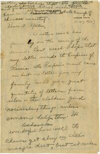 Letter from Catharine Cadbury, Canton, to Mother, c. early 1920s