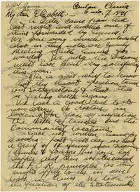 Letter from William Warder Cadbury to Elizabeth, 1925 June 7