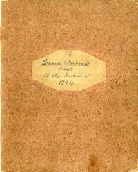 Diary of David Bacon, 1794