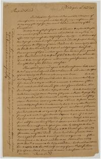 Governor of New Jersey's message to the Indians, June 21, 1758