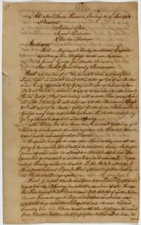 Cherokee Message to the Six Nations, June 27, 1758