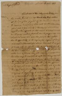 Israel Pemberton's letter to Isaac Whitelock, August 21, 1758