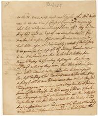 Memoranda of Jeremy Truxley's Conversation with Indians About The Walk, March 1757