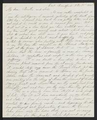 Mary Kite letter to James Kite and Lydia B. Kite