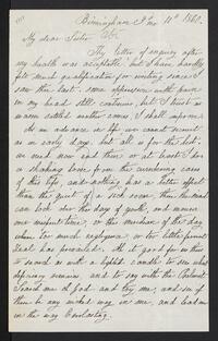 Mary Kite letter to Abi Kite Walton