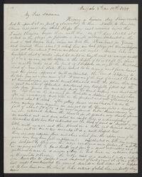 Aaron Sharpless letter to Susanna Kite Sharpless