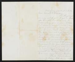 William Smedley letter to Edward G. Smedley and William P. Smedley