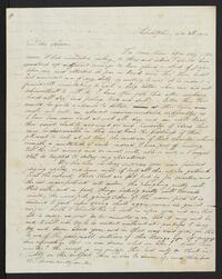 William Kite letter to Aaron Sharpless