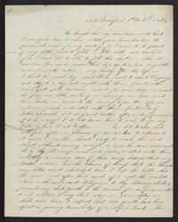 Abigail Sharpless Greaves letter to Edith Sharpless