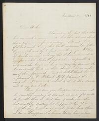 Edith Sharpless letter to Aaron Sharpless