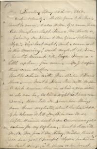 Julia Wilbur diary, May to November 1863