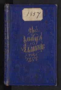 Julia Wilbur "Lady's Almanac", 1857