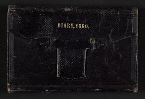 Julia Wilbur pocket diary, 1860