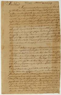 Israel Pemberton's letter to Samuel Lightfoot, April 12, 1759