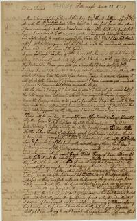 Samuel Lightfoot's letter to Israel Pemberton, April 22, 1759