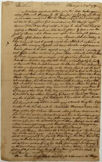 Samuel Lightfoot's letter to Israel Pemberton, May 30, 1759