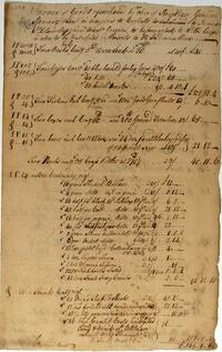 Bills and Receipts, June 8, 1759