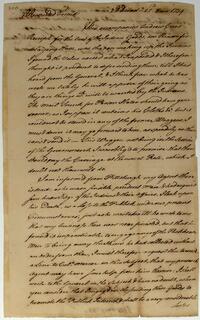 Israel Pemberton's letter to James Sinclair, August 22, 1759