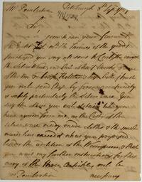 General Stanwix's letter to Israel Pemberton, September 8, 1759