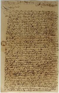 James Kenny's letter to Israel Pemberton, September 21, 1759