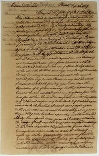 Israel Pemberton's letter to General Stanwix, September 21, 1759