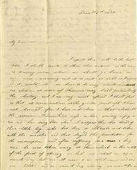 1839 March 6, to Elizabeth W. Cope, Philadelphia