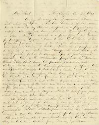 1841 February 28, New Bedford, to Frank, Philada.