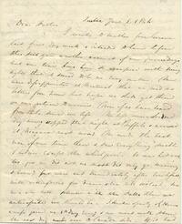 1846 July 8, Quebec, to Dear Father, Philadelphia