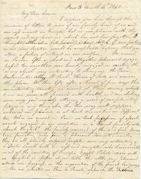 1840, March 14, Paris, to Rachel R. Cope, Philadelphia