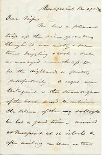 1863 August 29, Westpoint, to Dear Wife