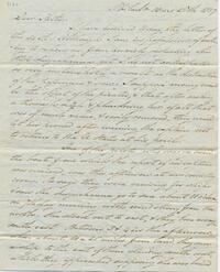 1837 October 26, Philada, to Father, Harrisburg