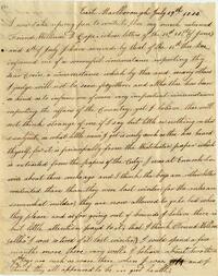 1813 July 19, East Marlborough, to William D. Cope, Philadelphia