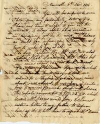 1814 November 6, Newcastle, to Uncle, Philadelphia