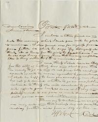 1843 September 11, Boston, to Cousins Anna and Susan, Salem