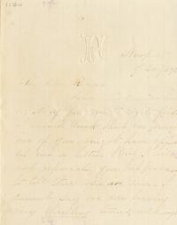 1869 July 20, to Rachel