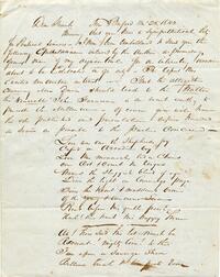 1842 May 25, New Bedford, to Francis Reeve Cope, Philadelphia