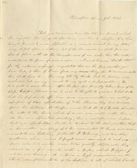 1833 June 7, Philadelphia, [to Henry Cope, for Rachel R. Cope], Easton